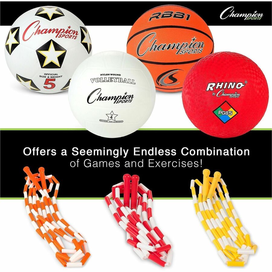 Champion Sports Variety Playground Set - Assorted - 1 Set