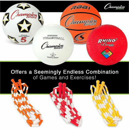 Champion Sports Variety Playground Set - Assorted - 1 Set