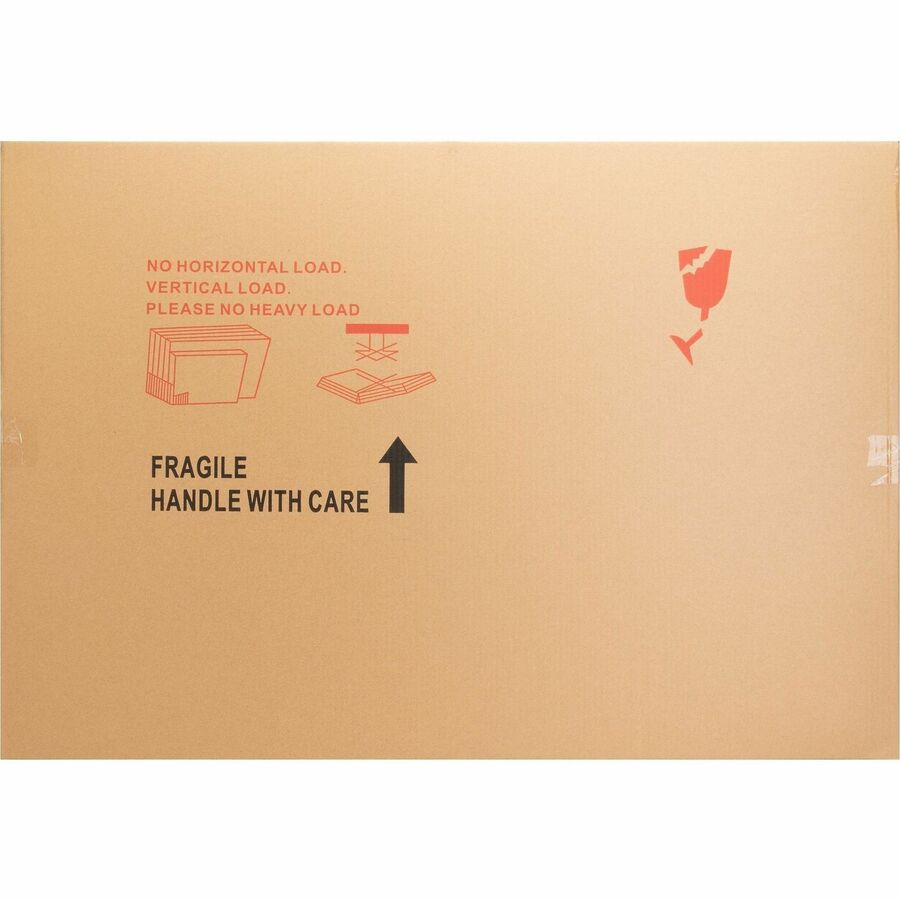 Lorell Dry-erase Board - 24" (2 ft) Width x 18" (1.5 ft) Height - White Styrene Surface - Aluminum Frame - Ghost Resista