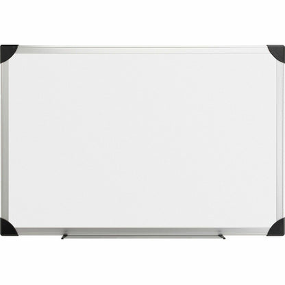 Lorell Dry-erase Board - 24" (2 ft) Width x 18" (1.5 ft) Height - White Styrene Surface - Aluminum Frame - Ghost Resista
