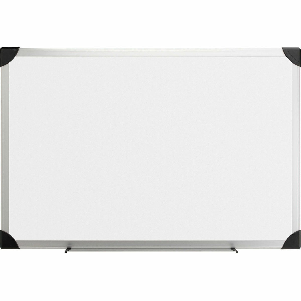 Lorell Dry-erase Board - 48" (4 ft) Width x 36" (3 ft) Height - White Styrene Surface - Aluminum Frame - Ghost Resistant