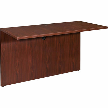 Lorell Essentials Series Bridge - 29.5" Height x 41.6" Width x 23.6" Depth x 1" Thickness - Finish: Laminate, Mahogany -