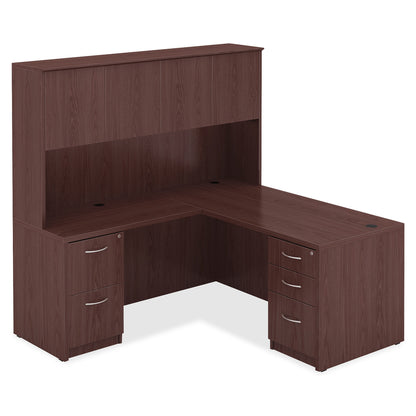 Lorell Essentials Series File/File Mobile File Cabinet - 28.6" Height x 15.7" Width x 22" Depth - Double Pedestal - 1 Ea