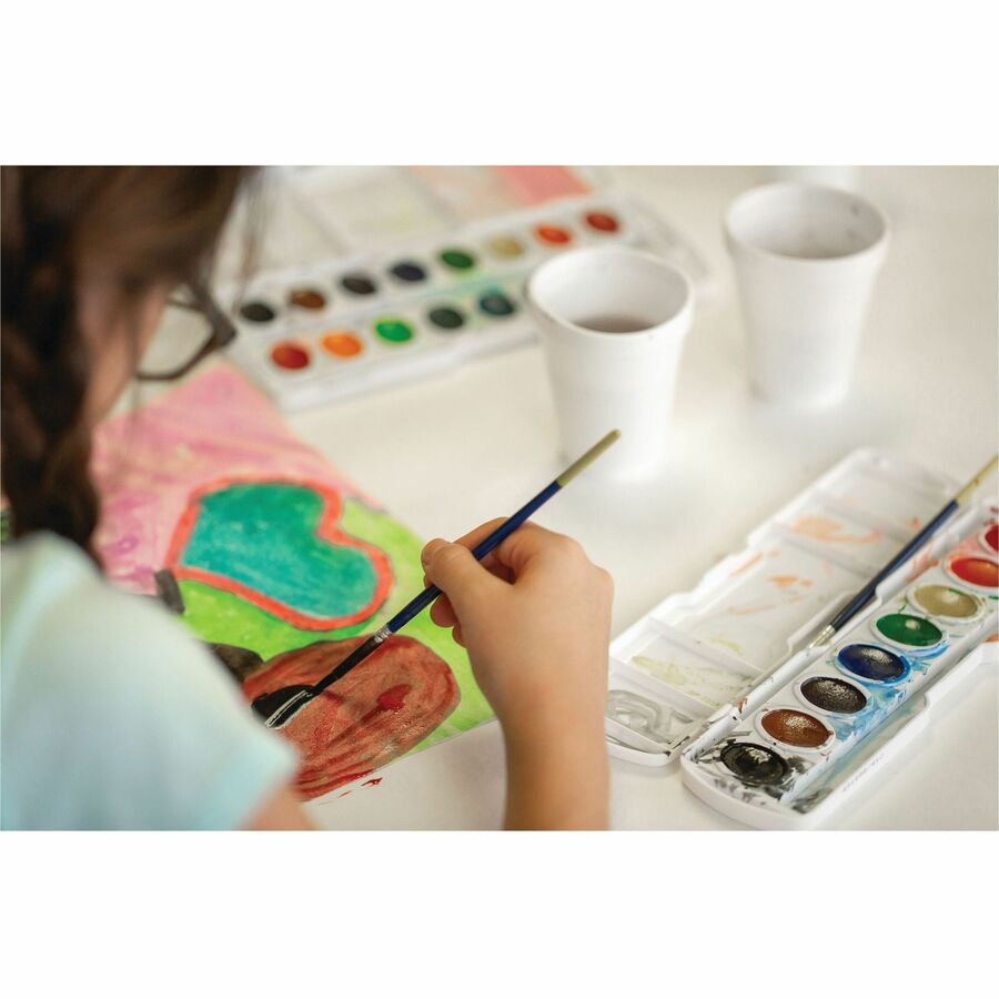 UCreate Watercolor Paper - 9" x 12" - 90 lb Basis Weight - Vellum - Sustainable Forestry Initiative (SFI) - Acid-free - 