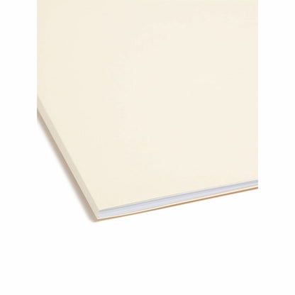 Smead 1/3 Tab Cut Letter Recycled Fastener Folder - 8 1/2" x 11" - 3/4" Expansion - 2 x 2S Fastener - Top Tab Location -