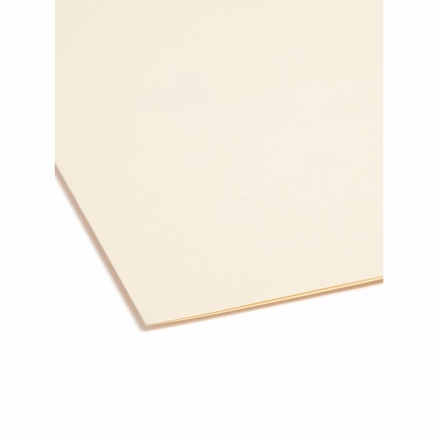 Smead 1/3 Tab Cut Letter Recycled Fastener Folder - 8 1/2" x 11" - 3/4" Expansion - 2 x 2S Fastener - Top Tab Location -