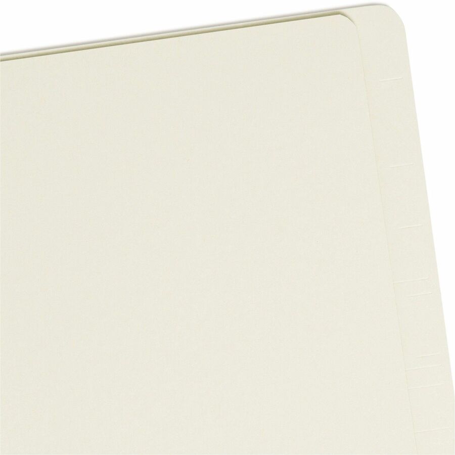 Smead Letter Recycled Classification Folder - 8 1/2" x 11" - 2" Expansion - 2 x 2K Fastener - End Tab Location - 2 Divid