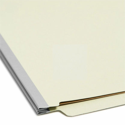 Smead Letter Recycled Classification Folder - 8 1/2" x 11" - 2" Expansion - 2 x 2K Fastener - End Tab Location - 2 Divid
