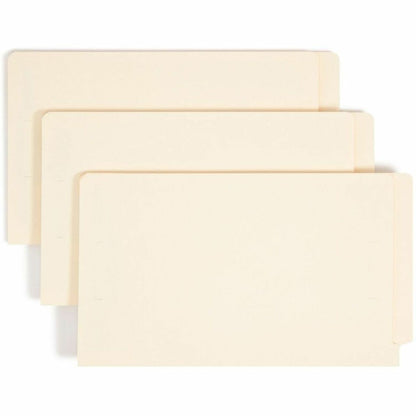 Smead Straight Tab Cut Letter Recycled Fastener Folder - 8 1/2" x 11" - 3/4" Expansion - 2 x 2S Fastener - 2" for Folder