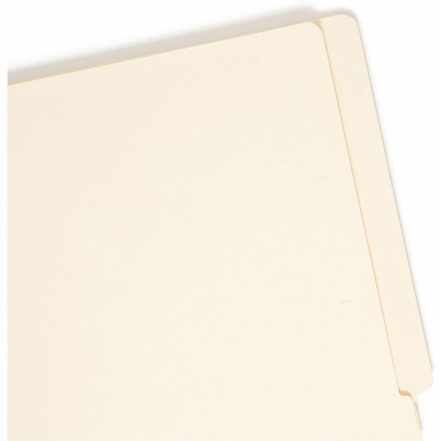 Smead Straight Tab Cut Letter Recycled Fastener Folder - 8 1/2" x 11" - 3/4" Expansion - 2 x 2S Fastener - 2" for Folder