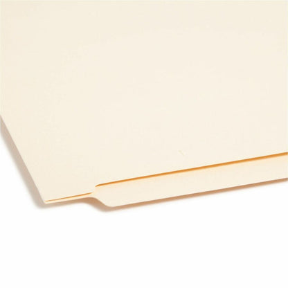 Smead Straight Tab Cut Letter Recycled Fastener Folder - 8 1/2" x 11" - 3/4" Expansion - 2 x 2S Fastener - 2" for Folder