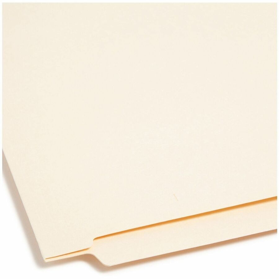 Smead Straight Tab Cut Letter Recycled Fastener Folder - 8 1/2" x 11" - 3/4" Expansion - 2 x 2S Fastener - 2" for Folder
