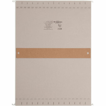 Smead TUFF Legal Recycled Hanging Folder - 8 1/2" x 14" - 2" Expansion - Top Tab Location - 14 pt. - Steel Gray - Tear R