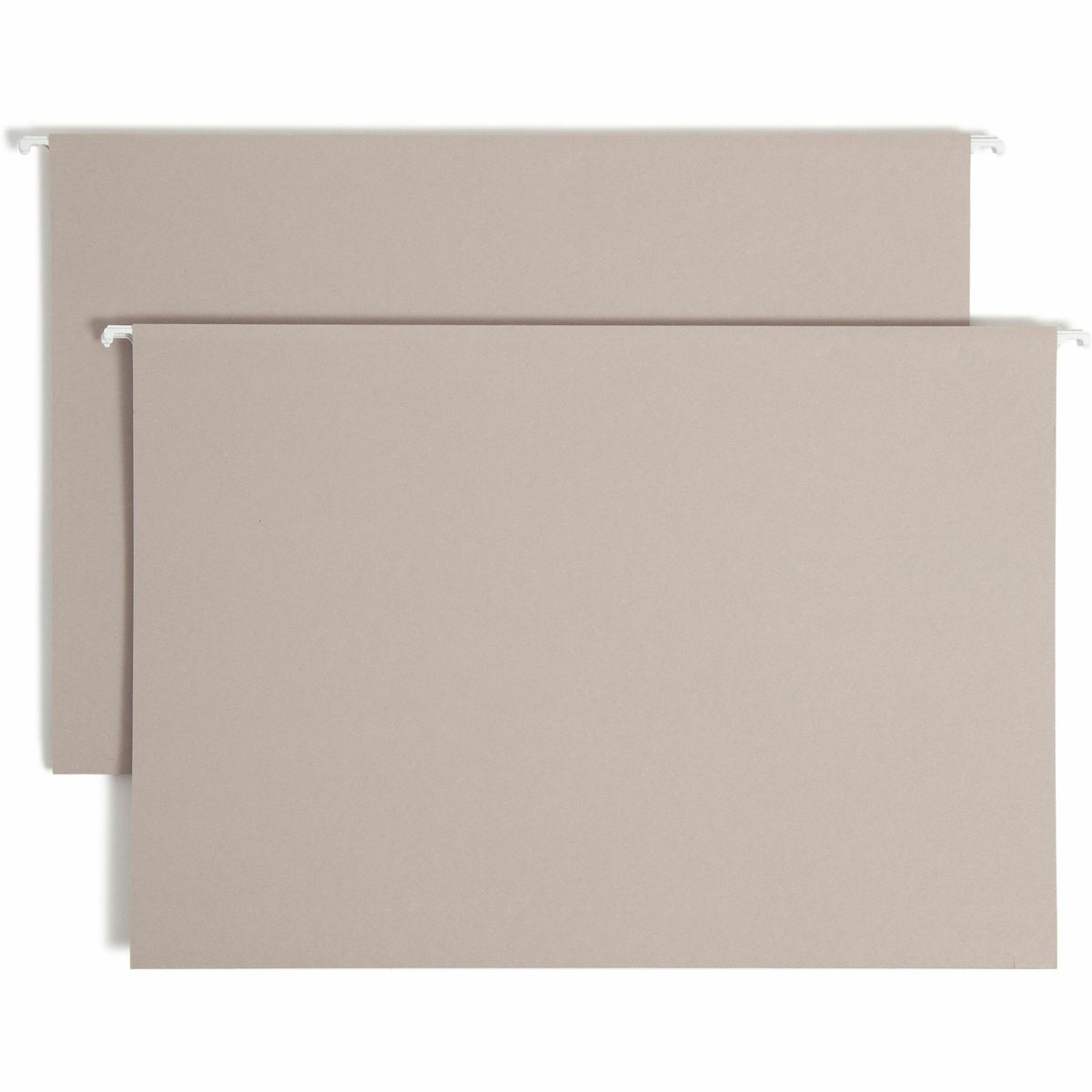 Smead TUFF Legal Recycled Hanging Folder - 8 1/2" x 14" - 2" Expansion - Top Tab Location - 14 pt. - Steel Gray - Tear R
