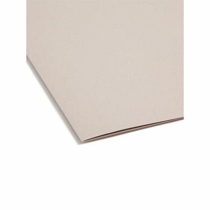 Smead TUFF Legal Recycled Hanging Folder - 8 1/2" x 14" - 2" Expansion - Top Tab Location - 14 pt. - Steel Gray - Tear R