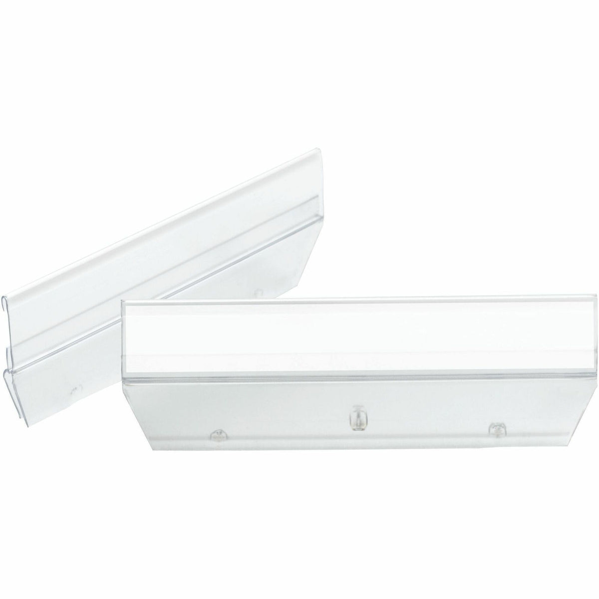 Smead Easy Slide Hanging Folder Tabs - Clear Poly Tab(s) - Acid-free, PVC-free, Archival-safe - 18 / Pack