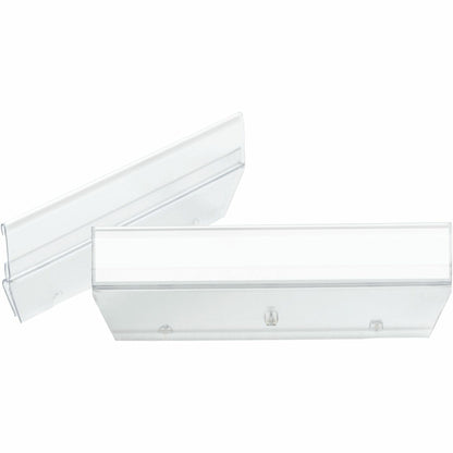 Smead Easy Slide Hanging Folder Tabs - Clear Poly Tab(s) - Acid-free, PVC-free, Archival-safe - 18 / Pack