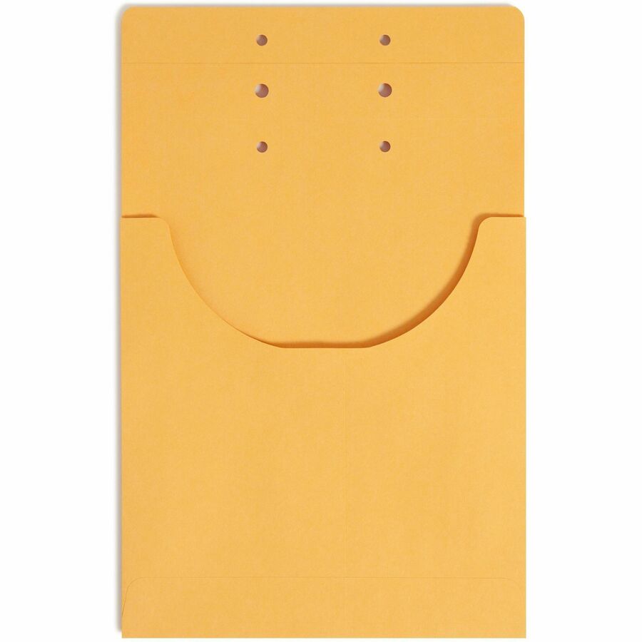 Smead Legal, Letter File Jacket - 8 1/2" x 14" - 3/4" Expansion - 1 Pocket - 7.5 pt. - Kraft - Pre-punched - 100 / Carto