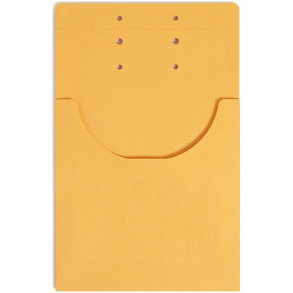 Smead Legal, Letter File Jacket - 8 1/2" x 14" - 3/4" Expansion - 1 Pocket - 7.5 pt. - Kraft - Pre-punched - 100 / Carto