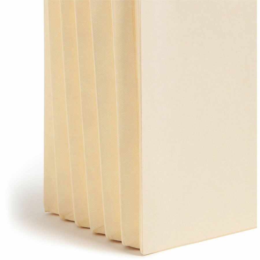 Smead Letter Recycled File Pocket - 8 1/2" x 11" - 5 1/4" Expansion - 2 Plys - Manila - Reinforced Tab, Tear Resistant G