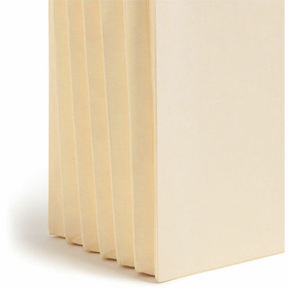 Smead Letter Recycled File Pocket - 8 1/2" x 11" - 5 1/4" Expansion - 2 Plys - Manila - Reinforced Tab, Tear Resistant G