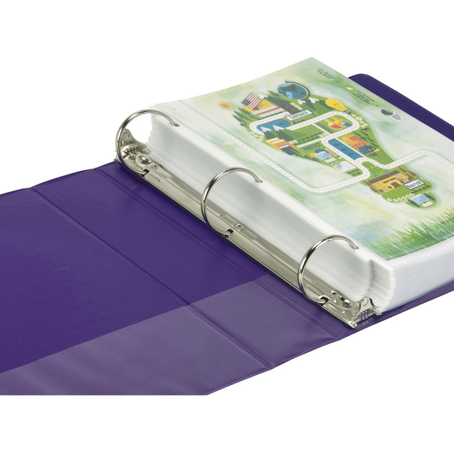 Samsill Earth's Choice Plant-based View Binders - 2" Binder Capacity - Letter - 8 1/2" x 11" Sheet Size - 425 Sheet Capa