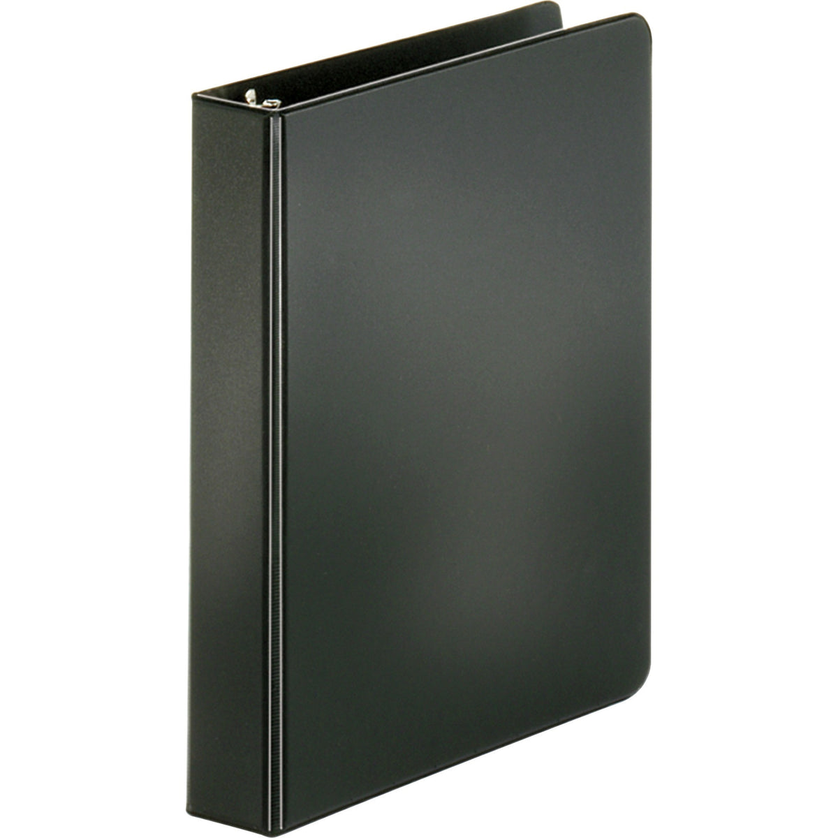 Business Source Basic Round Ring Binder - 1" Binder Capacity - 8 1/2" x 5 1/2" Sheet Size - 240 Sheet Capacity - 3 Ring 