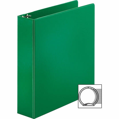 Business Source Basic Round-ring Binder - 2" Binder Capacity - Letter - 8 1/2" x 11" Sheet Size - 3 Ring - Fastener: Rou