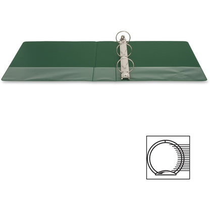 Business Source Basic Round-ring Binder - 2" Binder Capacity - Letter - 8 1/2" x 11" Sheet Size - 3 Ring - Fastener: Rou