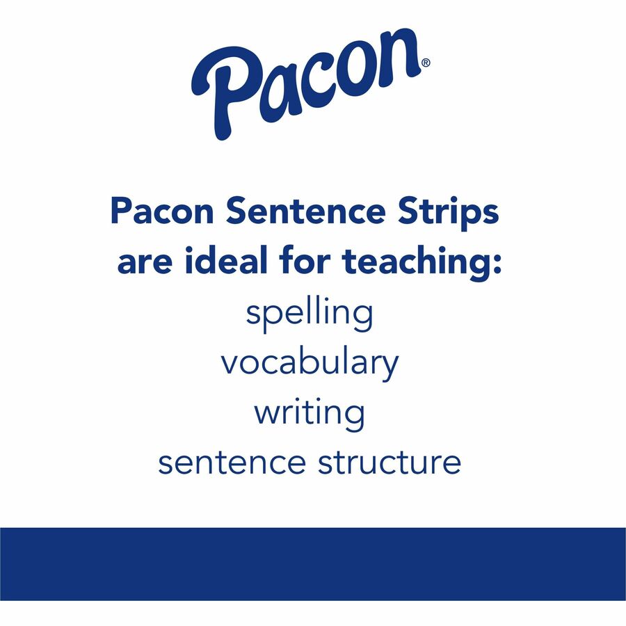 Pacon® Dry Erase Sentence Strips - 30 / Pack
