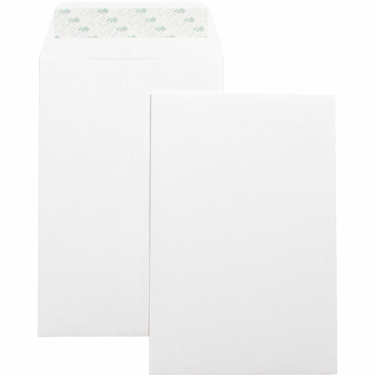 Business Source Self-Seal 6"x9" Catalog Envelopes - Catalog - 6" Width x 9" Length - 28 lb - Self-sealing - White - Wove