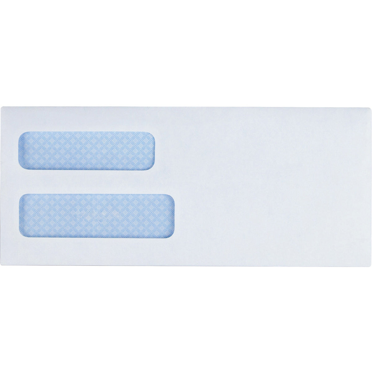 Business Source No. 8-5/8 Business Check Envelopes - Double Window - #8 5/8 - 8 5/8" Width x 3 5/8" Length - 24 lb - Gum