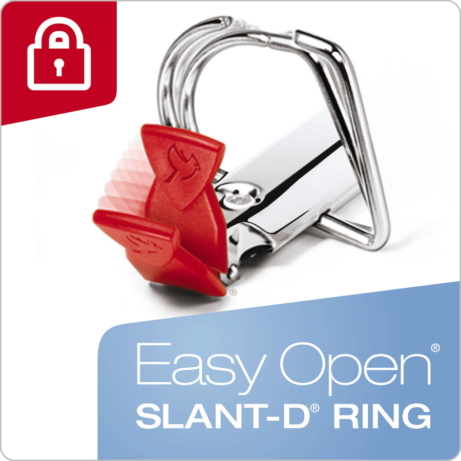 Cardinal® FreeStand Easy Open Slant-D Ring Binder - 4" Binder Capacity - Letter - 8 1/2" x 11" Sheet Size - 775 Sheet Ca