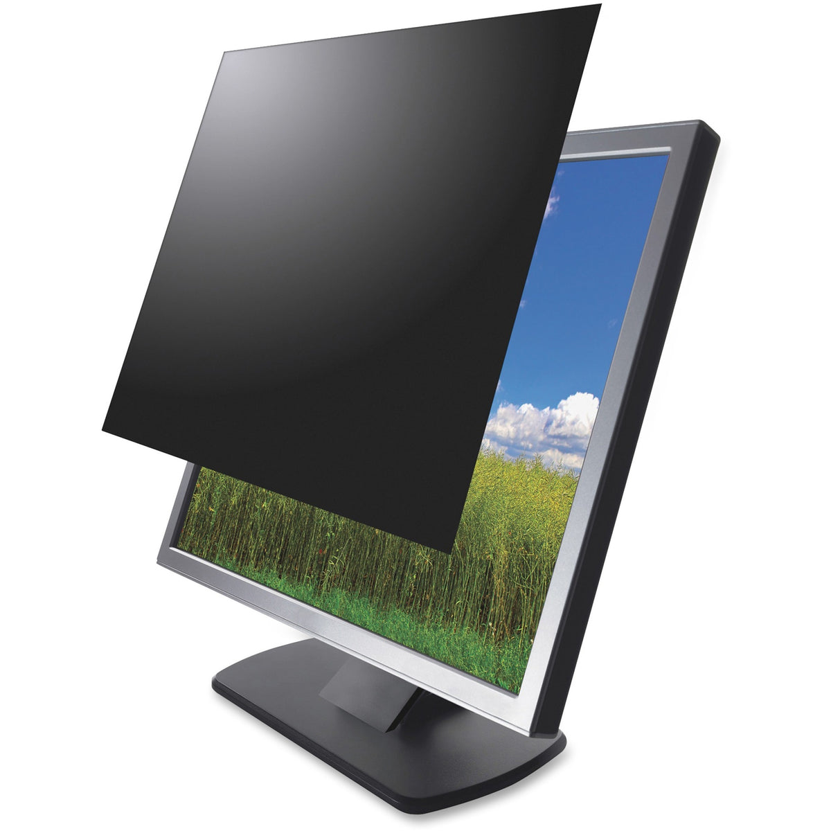 Kantek Secure-View Widescreen Blackout Privacy Filter Black - For 24" Widescreen LCD Monitor, Notebook - 16:10 - Damage 