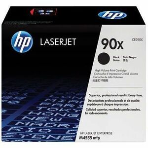 HP 90X Original Laser Toner Cartridge - Single Pack - Black - 1 Each - 24000 Pages