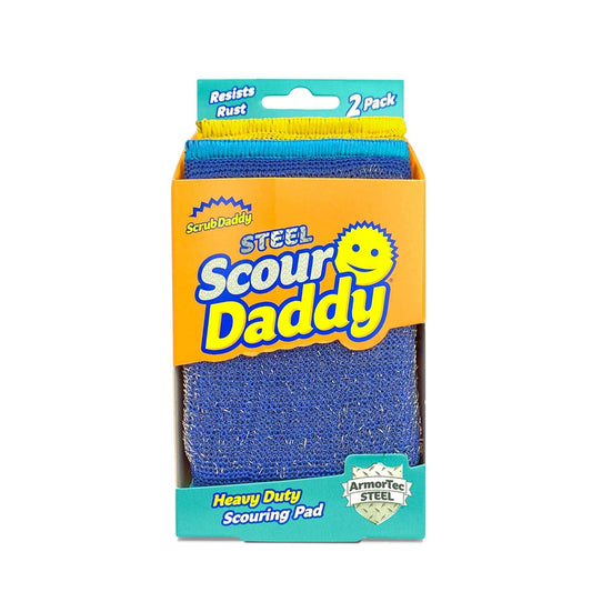Scrub Daddy Scour Daddy Heavy Duty Scouring Pad For All Purpose 6.5 in. L 2 pk