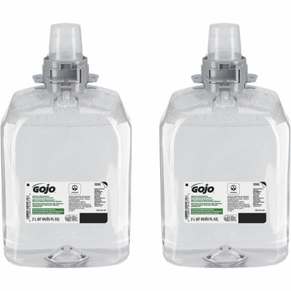 Gojo® FMX-20 Green Certified Foam Hand Cleaner Refill - 2.11 quart - Dirt Remover - Hand, Commercial, Restroom, Breakroo