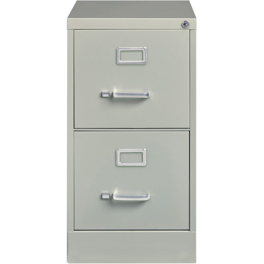 Lorell Fortress Series 22" Commercial-Grade Vertical File Cabinet - 15" Width x 22" Depth x 28.4" Height - 2 x Drawer(s)