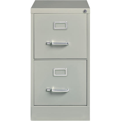 Lorell Fortress Series 22" Commercial-Grade Vertical File Cabinet - 15" Width x 22" Depth x 28.4" Height - 2 x Drawer(s)