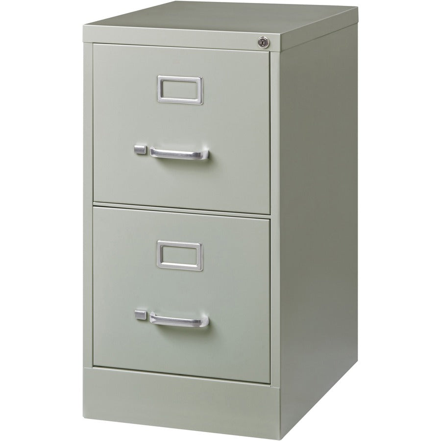Lorell Fortress Series 22" Commercial-Grade Vertical File Cabinet - 15" Width x 22" Depth x 28.4" Height - 2 x Drawer(s)