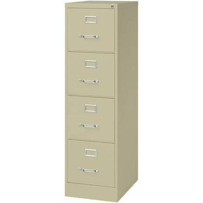 Lorell Fortress Series 22" Commercial-Grade Vertical File Cabinet - 15" Width x 22" Depth x 52" Height - 4 x Drawer(s) f