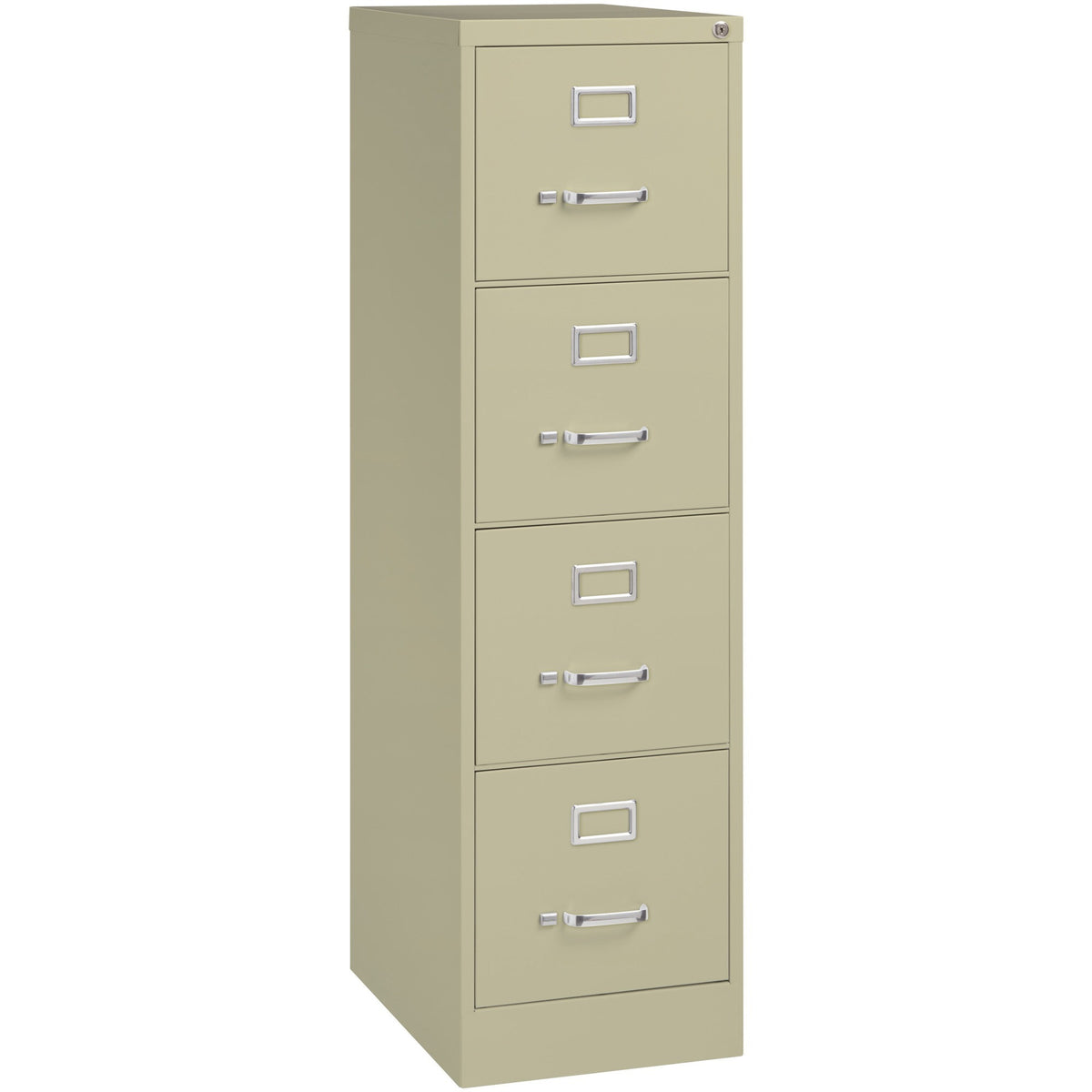 Lorell Fortress Series 22" Commercial-Grade Vertical File Cabinet - 15" Width x 22" Depth x 52" Height - 4 x Drawer(s) f