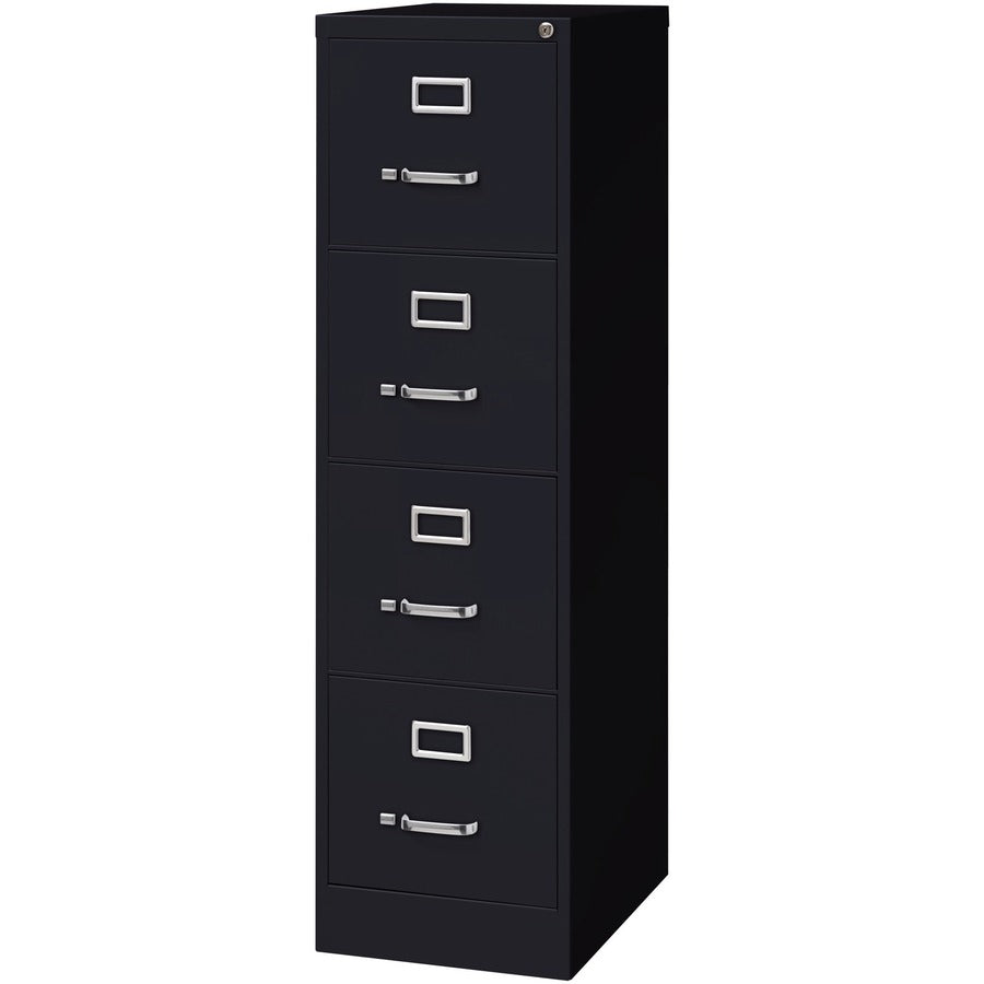 Lorell Fortress Series 22" Commercial-Grade Vertical File Cabinet - 15" Width x 22" Depth x 52" Height - 4 x Drawer(s) f