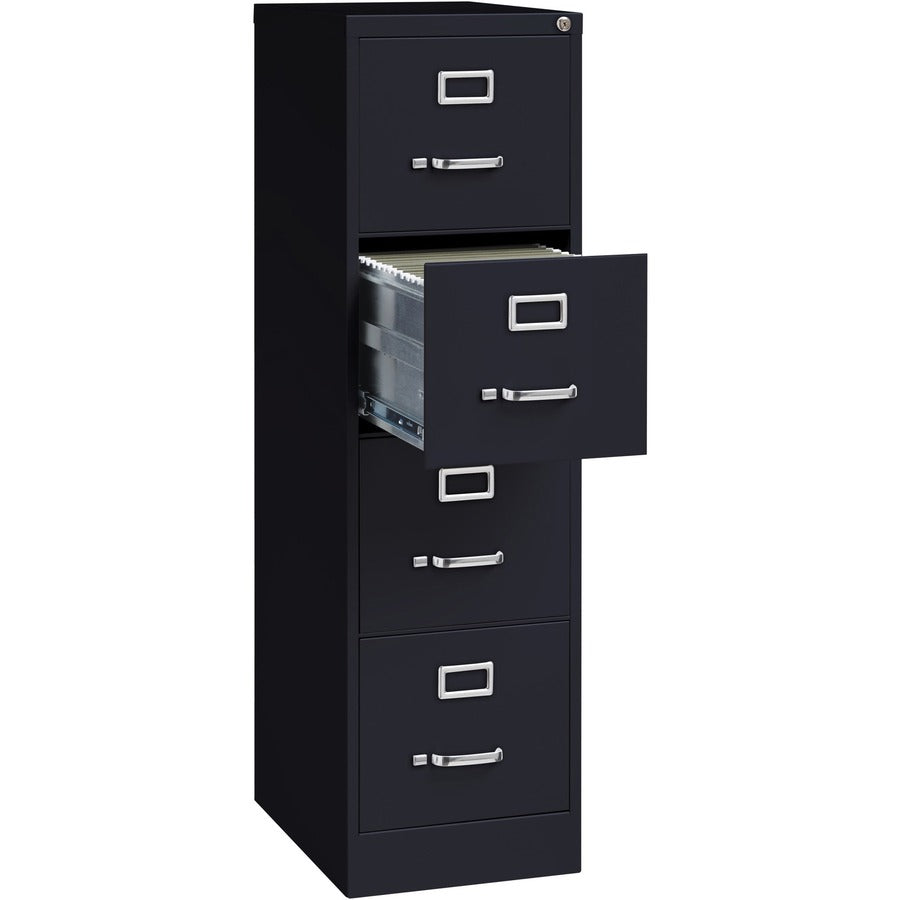 Lorell Fortress Series 22" Commercial-Grade Vertical File Cabinet - 15" Width x 22" Depth x 52" Height - 4 x Drawer(s) f