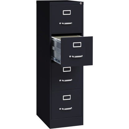 Lorell Fortress Series 22" Commercial-Grade Vertical File Cabinet - 15" Width x 22" Depth x 52" Height - 4 x Drawer(s) f