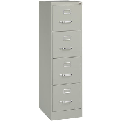 Lorell Fortress Series 22" Commercial-Grade Vertical File Cabinet - 15" Width x 22" Depth x 52" Height - 4 x Drawer(s) f