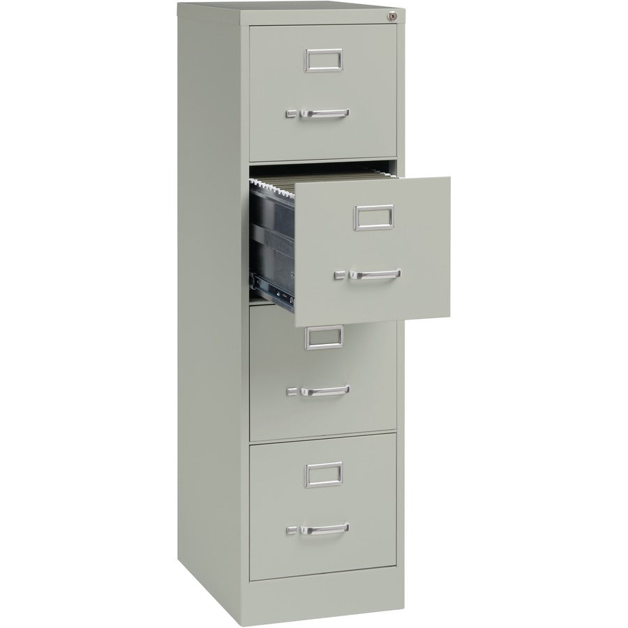 Lorell Fortress Series 22" Commercial-Grade Vertical File Cabinet - 15" Width x 22" Depth x 52" Height - 4 x Drawer(s) f