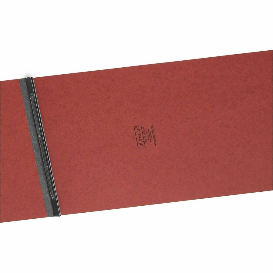 Smead Recycled Report Cover - 3" Folder Capacity - 11" x 17" - 3" Expansion - 1 Fastener - 25 pt. - Pressboard - Red - 1