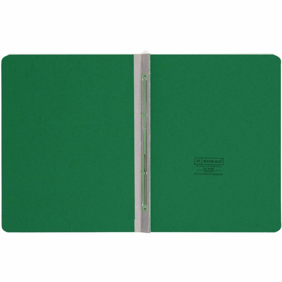 Smead Letter Recycled Fastener Folder - 3" Folder Capacity - 8 1/2" x 11" - 350 Sheets Capacity - 3" Expansion - 1 Faste