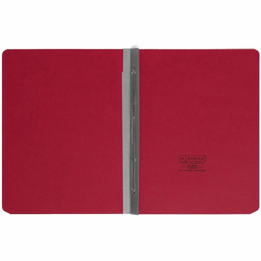 Smead Recycled Fastener Folder - 3" Folder Capacity - 8 1/2" x 11" - 3" Expansion - 1 Fastener - 25 pt. - Pressboard - B